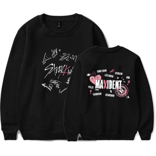 Stray Kids Maniac Sweatshirt, Stray Kids Maxident Short Sleeve Tee Tops