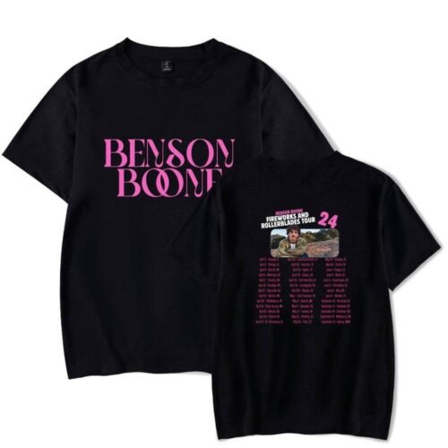 Benson Boone Fireworks & Rollerblades T-Shirt #3