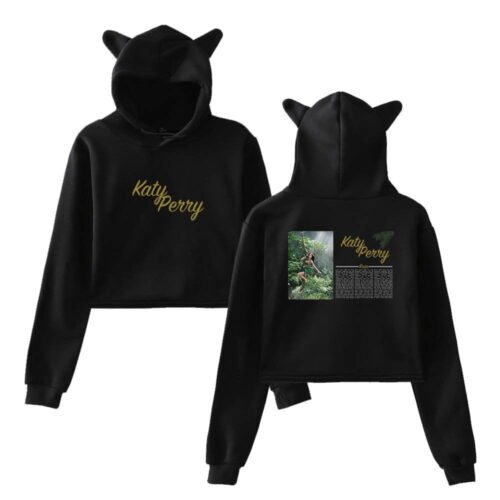 Katy Perry Cropped Hoodie #4 + Gift