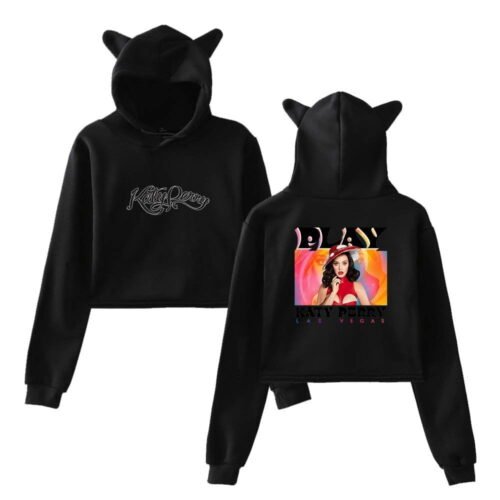 Katy Perry Cropped Hoodie #2 + Gift