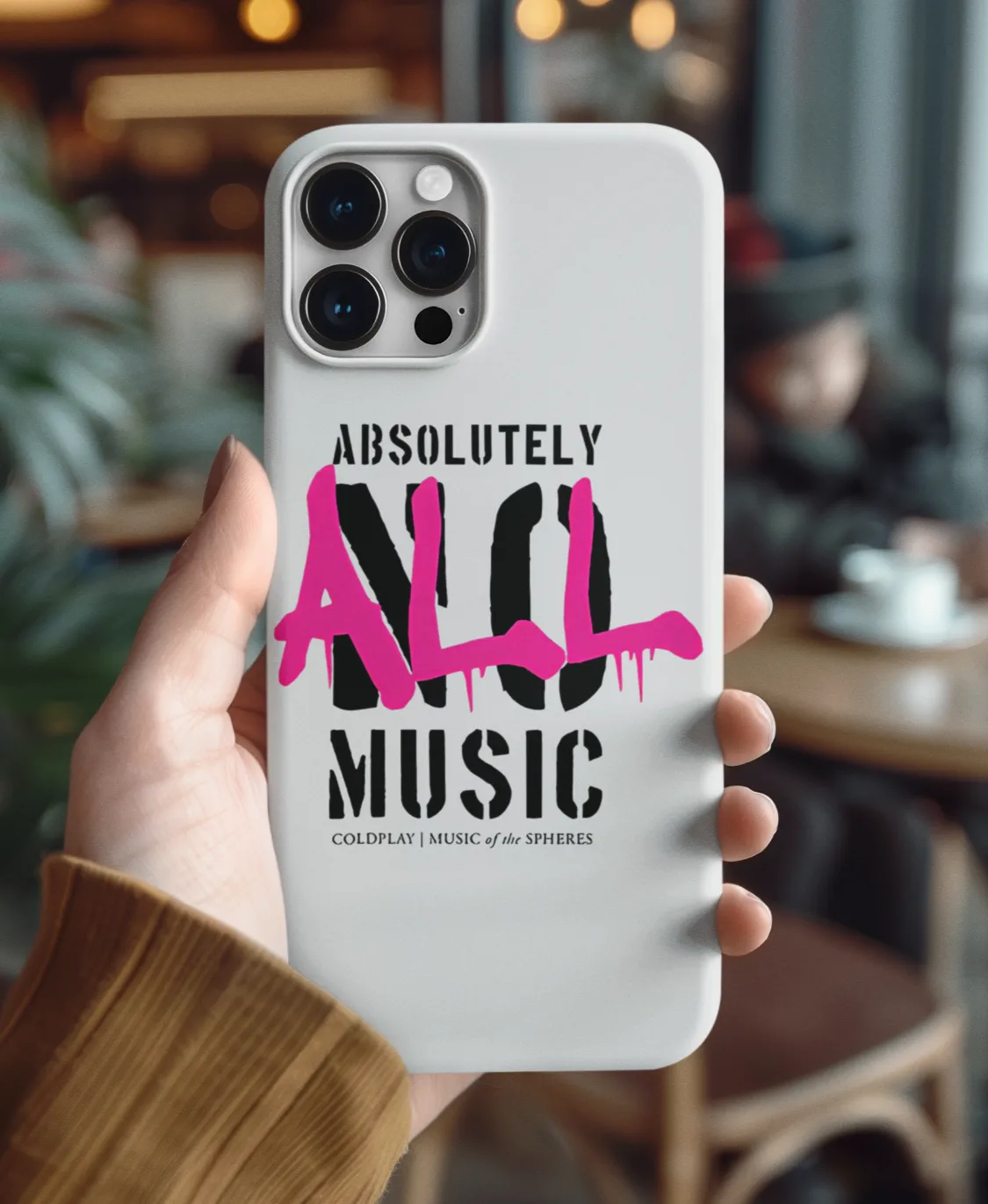 Coldplay Absolutely All Music Phone Case #1 - Image 2