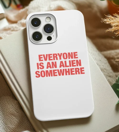 Coldplay Everyone is an Alien Somewhere Phone Case #1