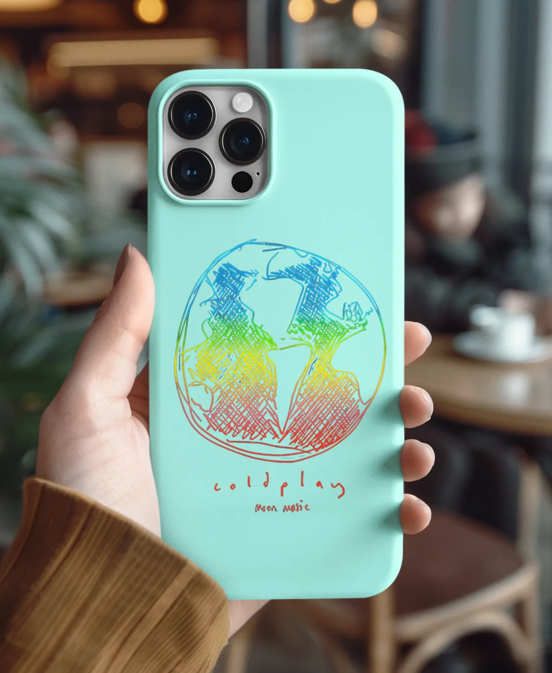 Coldplay Moon Music Phone Case #1 - Image 2