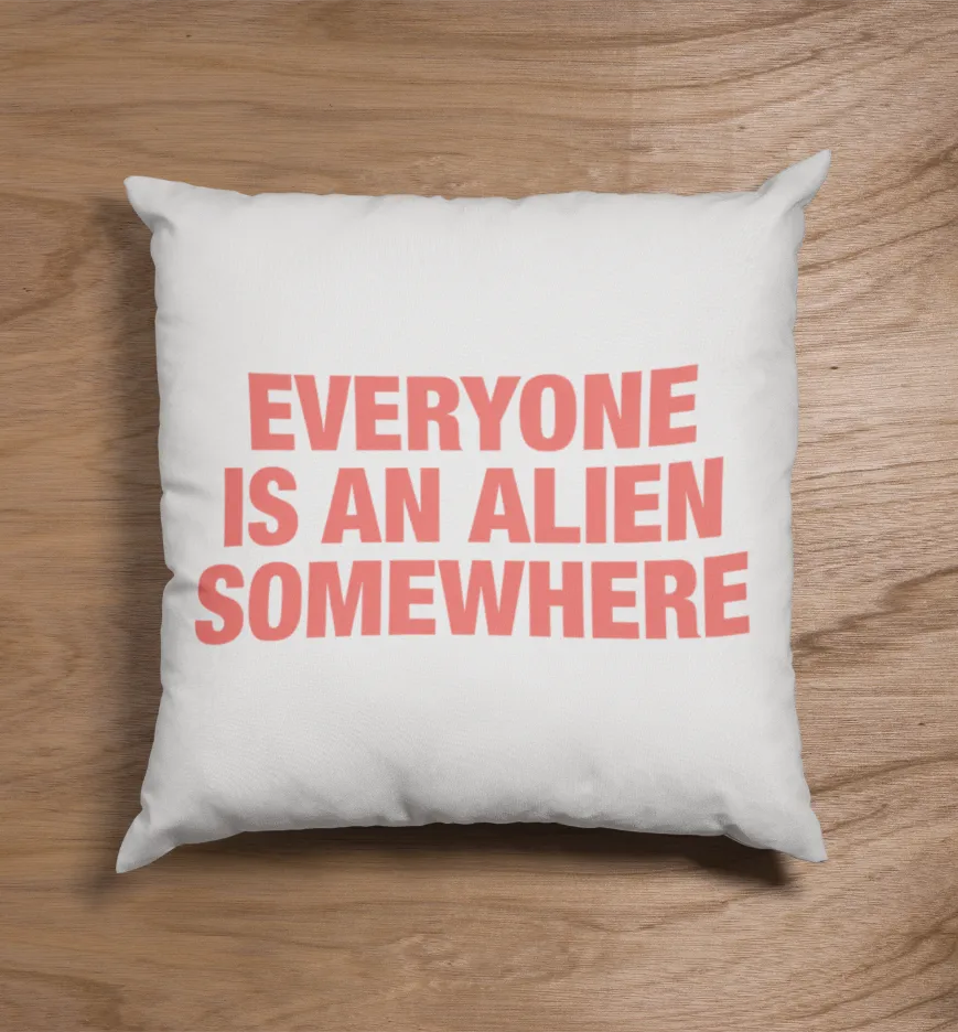 Coldplay Everyone is an Alien Somewhere Pillow Case #1 - Image 2