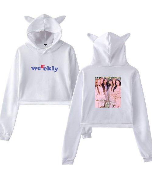 Weeekly Cropped Hoodie #1