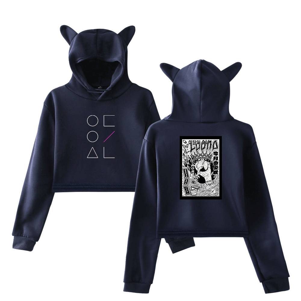 Loona Cropped Hoodie #4 - Image 4