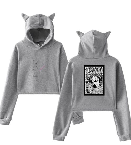 Loona Cropped Hoodie #4