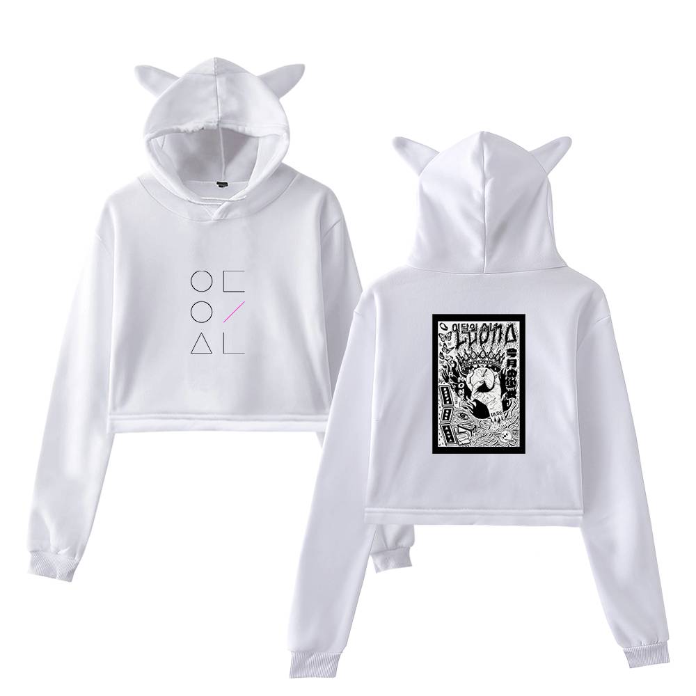 Loona Cropped Hoodie #4 - Image 3