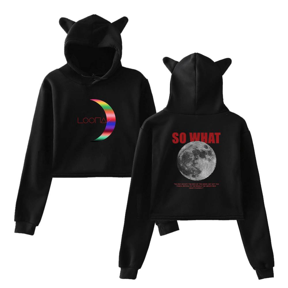 Loona Cropped Hoodie #3 - Image 2