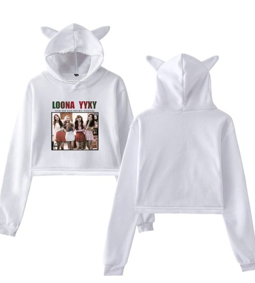 Loona Cropped Hoodie #2